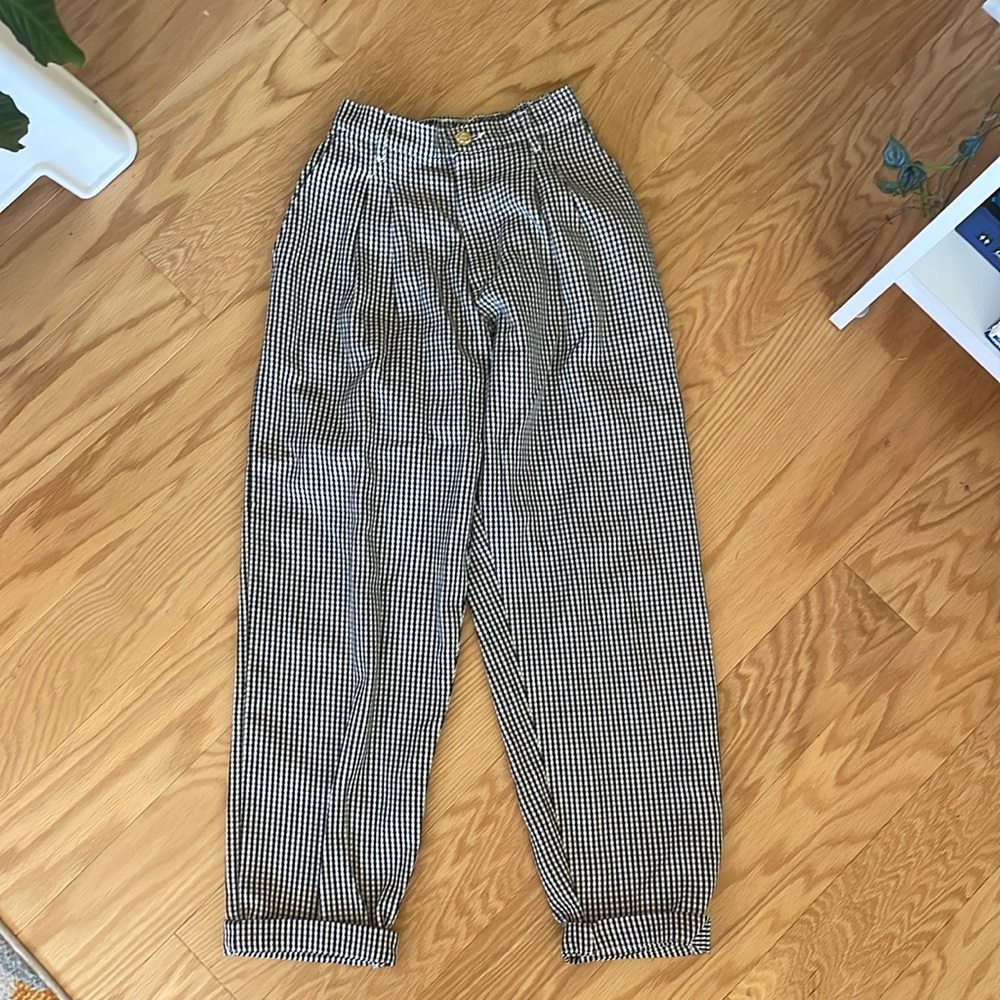 Big Bud Press Gingham Trousers